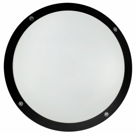 OKO ÅPEN 6W/12W CCT IK10 IP65 C4 SORT/HVIT